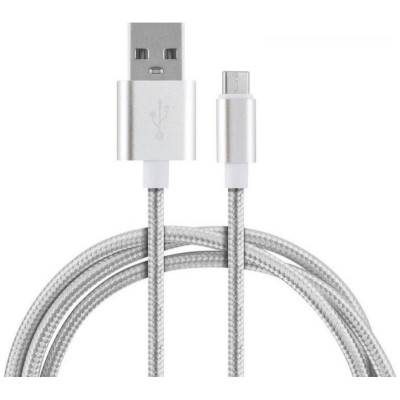 104112 Кабель Energy ET-29-2 USB/Type-C, серебро