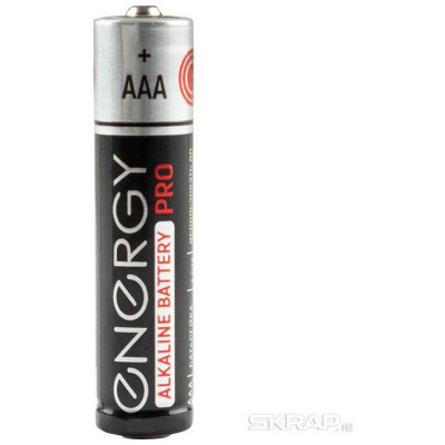 Батарейка алкалиновая Energy Pro LR03/4S (AAA) (4шт в спайке) (104402)-1