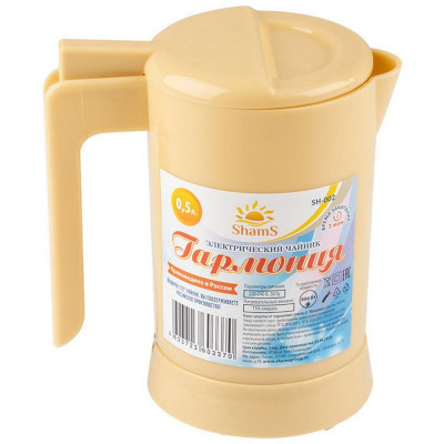 105477 Чайник электрический 'Гармония' SH-002 0.5л (бежевый)