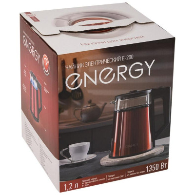 Чайник Energy E-200 красный (107012)-2