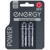 Батарейка алкалиновая Energy Power LR03/2B (AAA) (2шт на блистере) (107041) Батарейка алкалиновая Energy Power LR03/2B (AAA) (2шт на блистере) (107041)