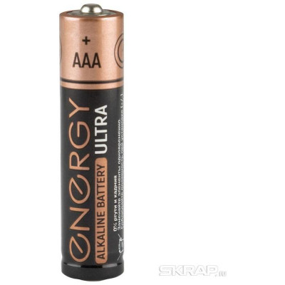 Батарейка алкалиновая Energy Turbo LR03/4B (AAA) (4шт на блистере) (107049)-1