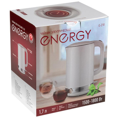 Чайник Energy E-218 белый (107839)-2