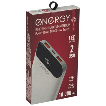 107849 Внешний аккумулятор Energy Power Bank 10 000-6W Travel-3