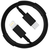 108052 Кабель Energy ET-34 USB-С/Lightning (для продукции Apple), черный 108052 Кабель Energy ET-34 USB-С/Lightning (для продукции Apple), черный