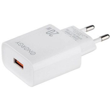 109932 Сетевое зарядное устройство Energy ET-37 PRO, белый