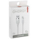 110023 Кабель Energy ET-49 PRO USB/MicroUSB, белый