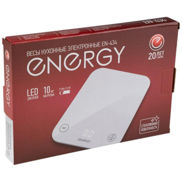 Весы кухонные электронные Energy EN-434 белые (110075)-3