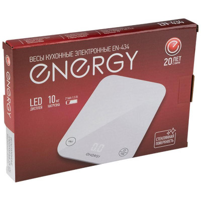 Весы кухонные электронные Energy EN-434 белые (110075)-3