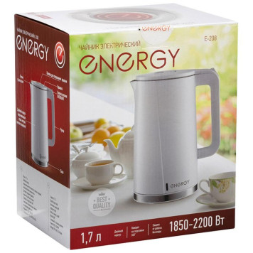 Чайник Energy E-208 белый (164148)-4