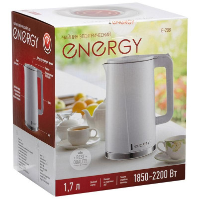 Чайник Energy E-208 белый (164148)-4