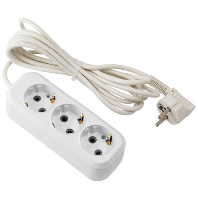 186696 Удлинитель Engy 'Гранд' 10м/3роз с заземлением (ПВС 3х0.75)