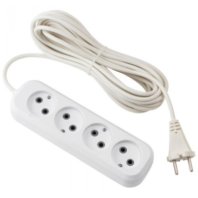 186702 Удлинитель Engy 'Премиум' 5м/4роз (ПВС 2х0.75)