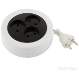 186710 Удлинитель Engy 'Рулетка' 5м/3роз (ШВВП 2х0.75)