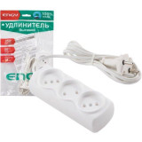 186711 Удлинитель Engy 'Эконом' 1.7м/3роз (ШВВП 2х0.75)