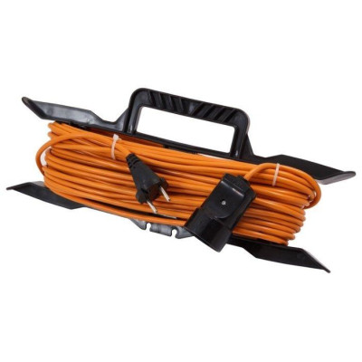 186728 Удлинитель на раме Engy 'Премиум' 30м/1роз (ПВС 2х0.75)