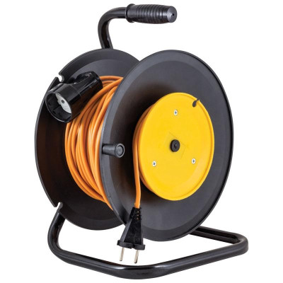 186729 Удлинитель на раме Engy 'Премиум' 40м/1роз (ПВС 2х0.75)