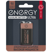 Батарейка алкалиновая Energy Ultra 6LR61/1B (105739) Батарейка алкалиновая Energy Ultra 6LR61/1B (105739)