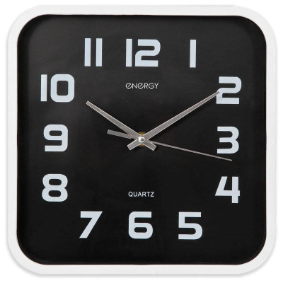 Часы настенные Energy EC-09 квадратные (009309)