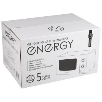 СВЧ / Микроволновая печь ENERGY EMW-20709 белая (108319)-3