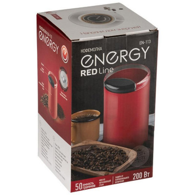 Кофемолка Energy EN-113 красный (105772)-2