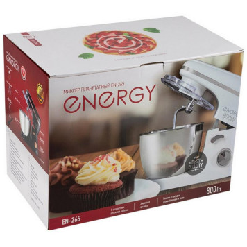 Миксер планетарный Energy EN-265 черный (105475)-4