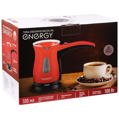 Турка электрическая Energy EN-294 красная (106010)-3