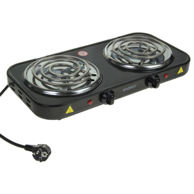 Плита электрическая 2-х конфор. Energy EN-904B черный (158967)-1