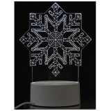Светильник неоновый Energy EN-NL 26 3D Снежинка (106257)