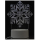 Светильник неоновый Energy EN-NL 26 3D Снежинка (106257)