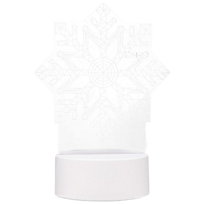 Светильник неоновый Energy EN-NL 26 3D Снежинка (106257)-2