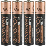 Батарейка алкалиновая Energy Ultra LR03/4B (AAA) (4шт на блистере) (104406)