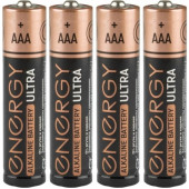 Батарейка алкалиновая Energy Ultra LR03/4B (AAA) (4шт на блистере) (104406) Батарейка алкалиновая Energy Ultra LR03/4B (AAA) (4шт на блистере) (104406)