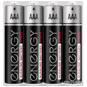 Батарейка алкалиновая Energy Pro LR03/4S (AAA) (4шт в спайке) (104402) Батарейка алкалиновая Energy Pro LR03/4S (AAA) (4шт в спайке) (104402)