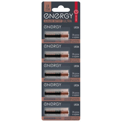 Батарейка алкалиновая Energy Ultra LR23A/5B (105702)
