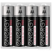 Батарейка алкалиновая Energy Pro LR6/4S (AA) (4шт в спайке) (104401) Батарейка алкалиновая Energy Pro LR6/4S (AA) (4шт в спайке) (104401)