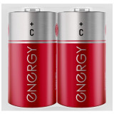 Батарейка солевая Energy R14/2S (2шт в спайке) (104973)