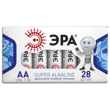 LR6-28 box SUPER Alkaline (4шт. в спайке)-2