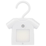 486 NLED-1W-MS-W Ночник - светильник светодиодный на батарейках с датчиком движения белый