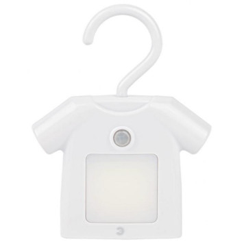 486 NLED-1W-MS-W Ночник - светильник светодиодный на батарейках с датчиком движения белый