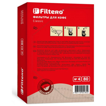 №4/80 фильтры для кофе Filtero-1