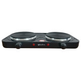 Плитка электро HP-04BK 2000Вт 155/155мм 2конф/диск черн