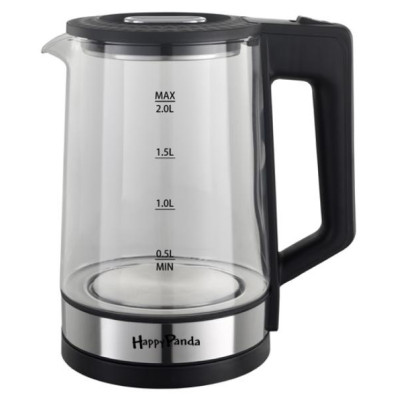 Чайник электр HP-2700BK (2.0) стекл точечн.подсв