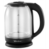 Чайник электр HP-2709SPBK SUPER PROMO (1.8) стекл чер точечн.подсв