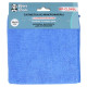 Салфетка HP-CL04BL микрофибра, 30*30см, голуб.