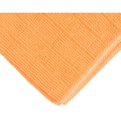 Салфетка HP-CL14A вафельная, микрофибра, 30*30см, оранж.-1