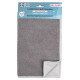 Салфетка HP-CL18G двухсторонняя, микрофибра, 23*30см, сер.