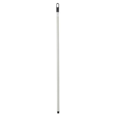 Черенок металл HP-MH01 Happy Panda для швабры и щетки, 110см, серебро-черный