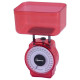 Весы кухонные HOMESTAR HS-3004M красный (002795)