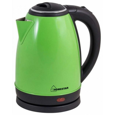 Чайник HOMESTAR HS-1010 стальной, зеленый (003015)